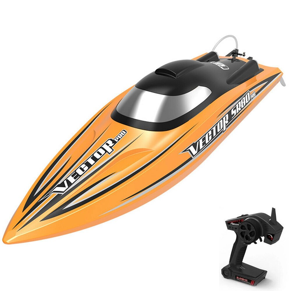 Volantexrc Vector SR80 Pro 70km/h 800mm 798-4P ARTR RC Boat with All Metal Hardwares Auto Roll Back Function - распродажа