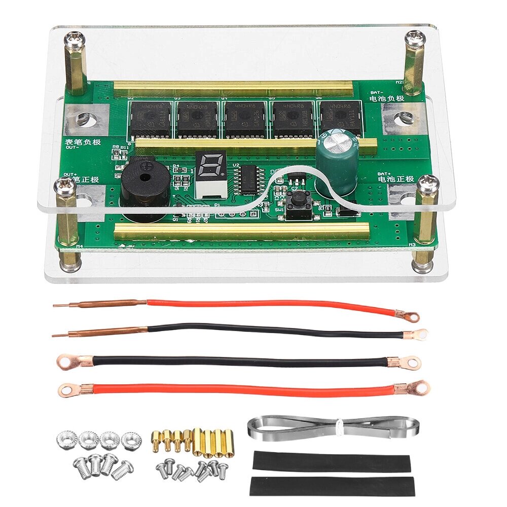 Аккумуляторная батарея для точечной сварки с корпусом DIY Портативное оборудование для сварки печатных плат малых печатн - описание