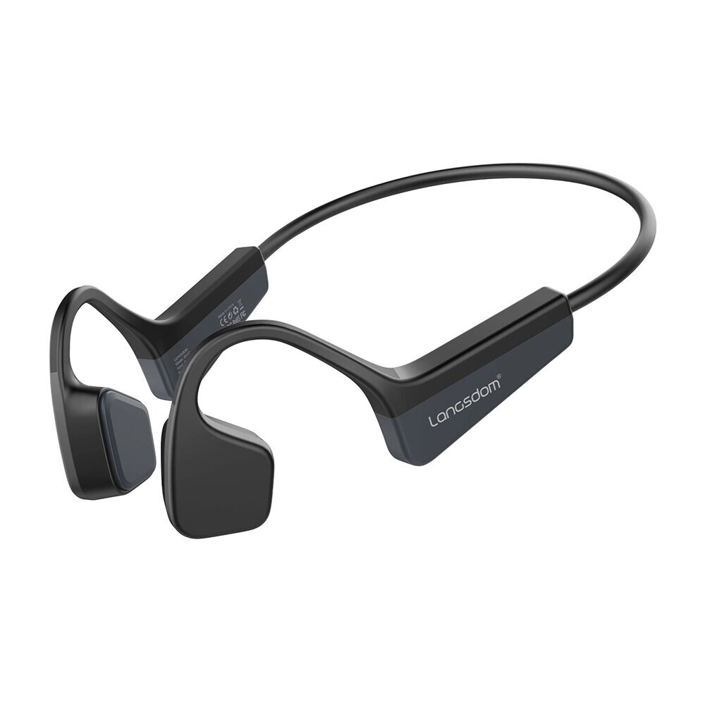 Langsdom БС17 True Bone Conduction Наушник Bluetooth-гарнитура HiFi Stereo CVC с шумоподавлением, 360°гибкая Водонепро - характеристики