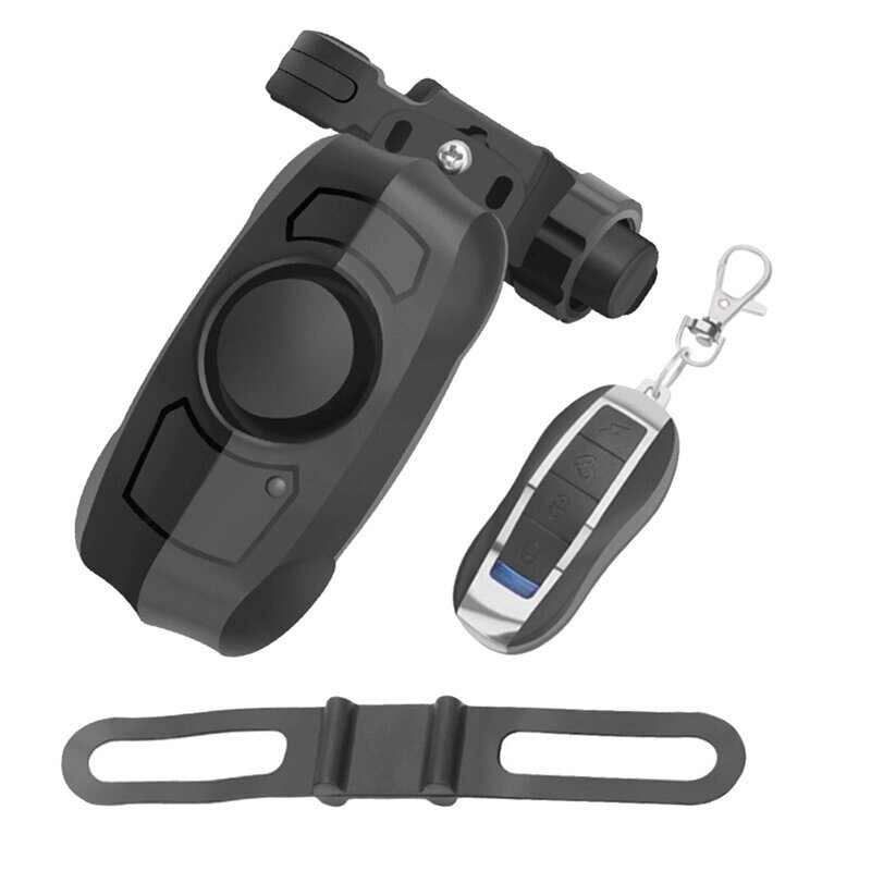 Wsdcam 113dB Bike Alarm Wireless Vibration Motion Датчик Водонепроницаемы Дистанционный мотоцикл Сигнализация - доставка