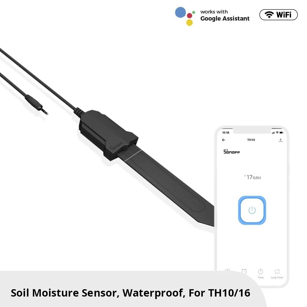 SONOFF MS01 Smart Flora Soil Монитор Растение Тестер влажности воды для травы и почвы Датчик DIY Цветоводство - Андижан