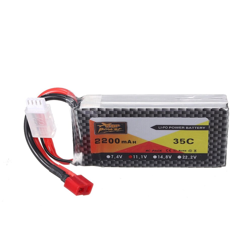 ZOP питание 3S 11.1v 2200mah 35c Lipo батареи T вилка - отзывы