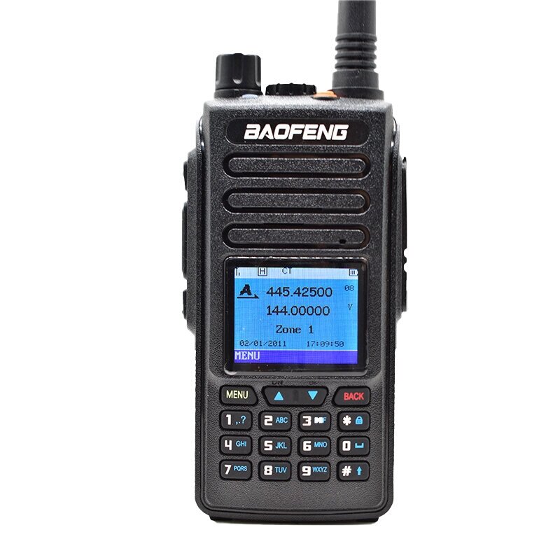 Baofeng DM-1720 Высокомощный Рация Двойной европейский стандарт Стандарты 2200 мАч PTT Intercom LED Дисплей Ручной фонар - преимущества