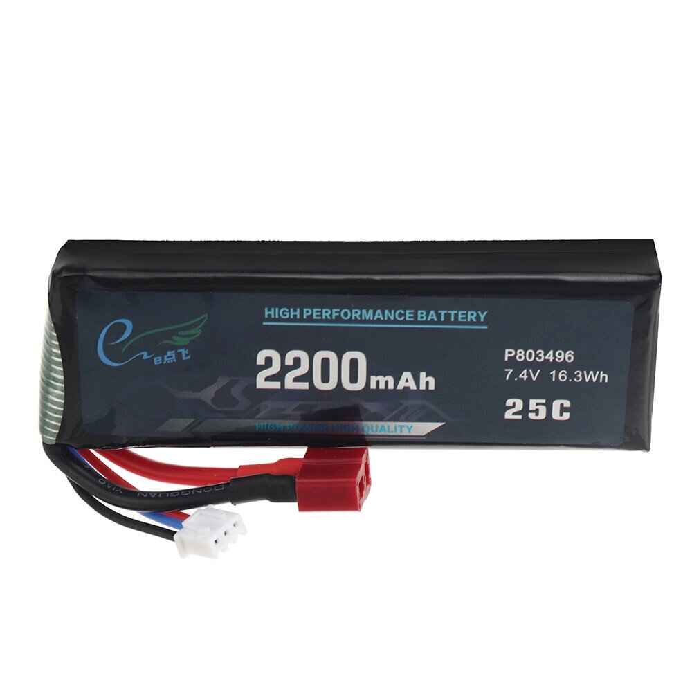 Wltoys 7,4 В 2200 мАч 25C 2S T Plug Lipo Батарея K949-78 для 124016 124017 124018 124019 144001 144010 10428 10428A/B/C/ - отзывы