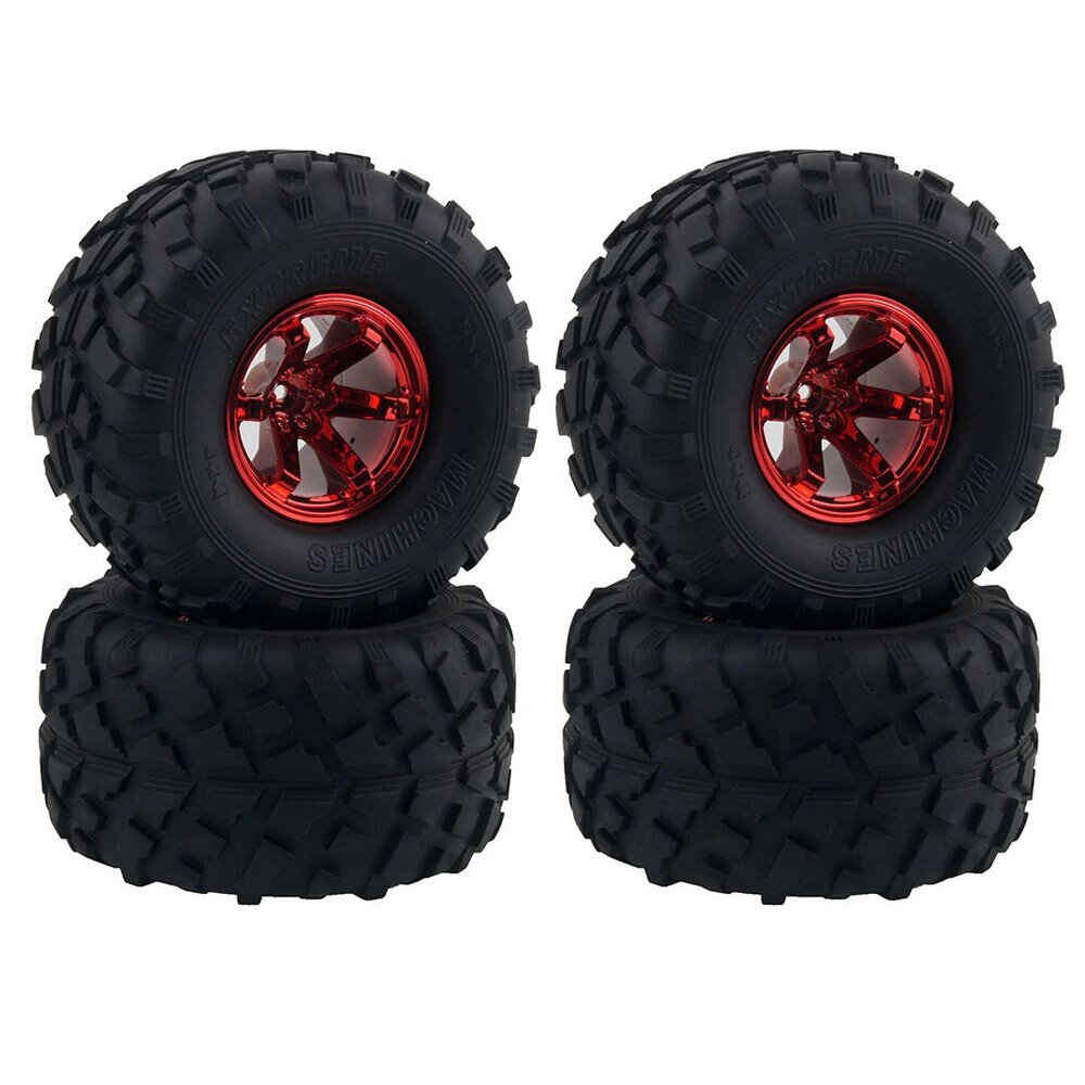 4Pcs Austar Wheel Tyres Пластиковые колесные диски для 1/10 RC Crawler HSP HPI Авто Запчасти - распродажа