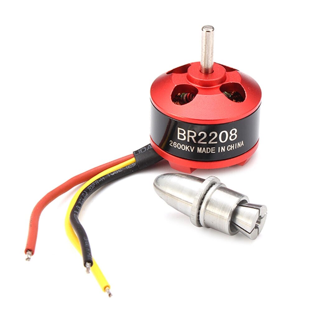 2Pcs Racerstar BR2208 2600KV 2-3S Бесколлекторный мотор Для моделей RC - выбрать