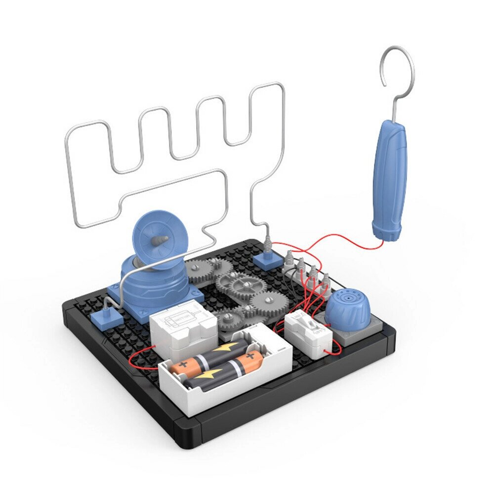 STEM DIY Физическая наука Исследование электрического лабиринта Эксперимент-головоломка Строительная игрушка Эксперимент - скидка
