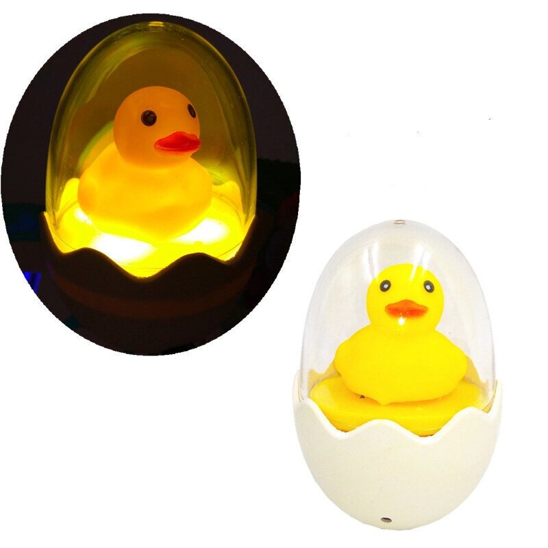 Яичная скорлупа Little Yellow Duck LED Маленький ночник с регулируемой подсветкой US Вилка - скидка