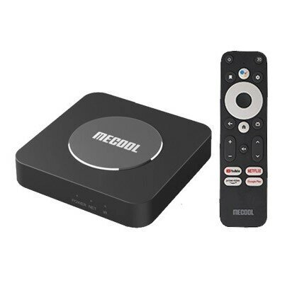 MECOOL KM2 Plus Android 11 TV Box S905X4 2+16GB Dual-5G-WIFI Google Play Assistant Authentication Netdlix 4K Movie - акции