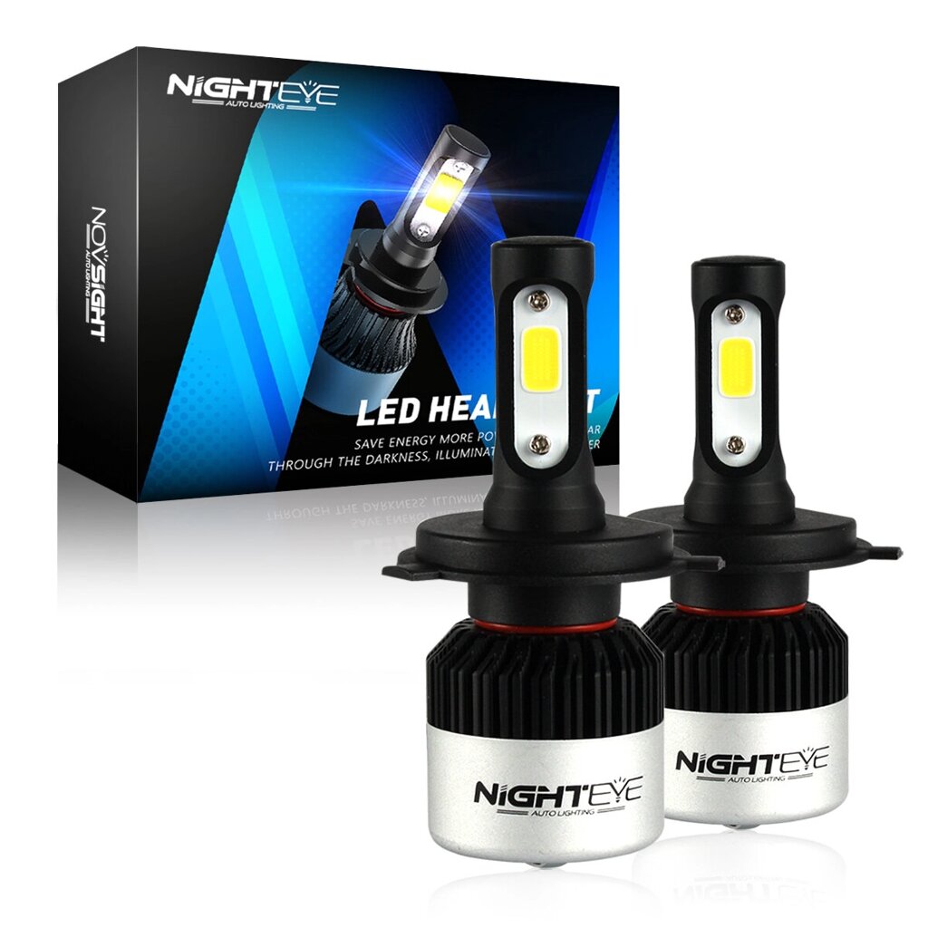 Nighteye A315-s2 DC 9V-32V Пара LED Авто Фары 6500K холодный белый 9000LM/пара LED Фара IP68 Водонепроницаемы Дальний бл - характеристики