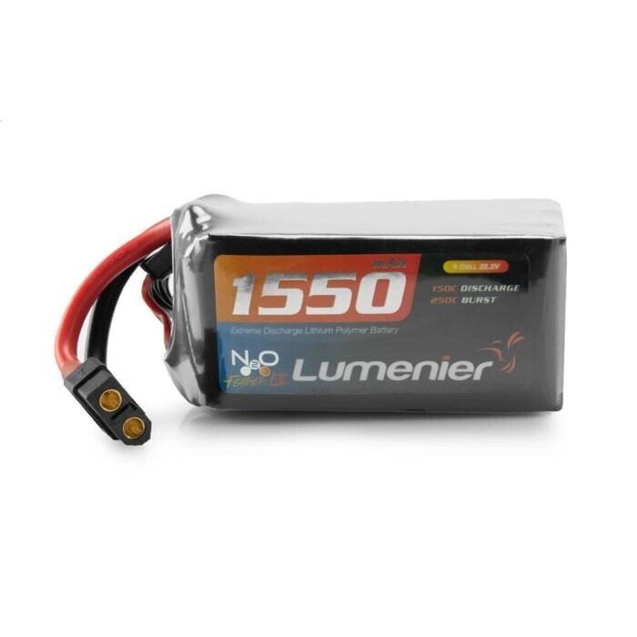 Lumenier N2O Extreme 22,2 В 1550 мАч 6S 150C LiPo Батарея XT60 Штекер для RC Дрон - распродажа