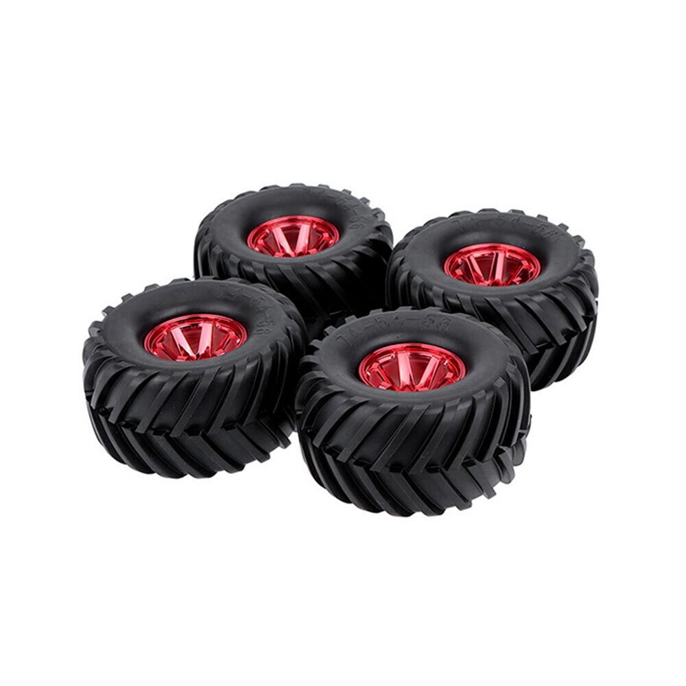 4Pcs Austar Wheel Tyres Пластиковые колесные диски для 1/10 RC Crawler HSP HPI Авто Запчасти - Узбекистан