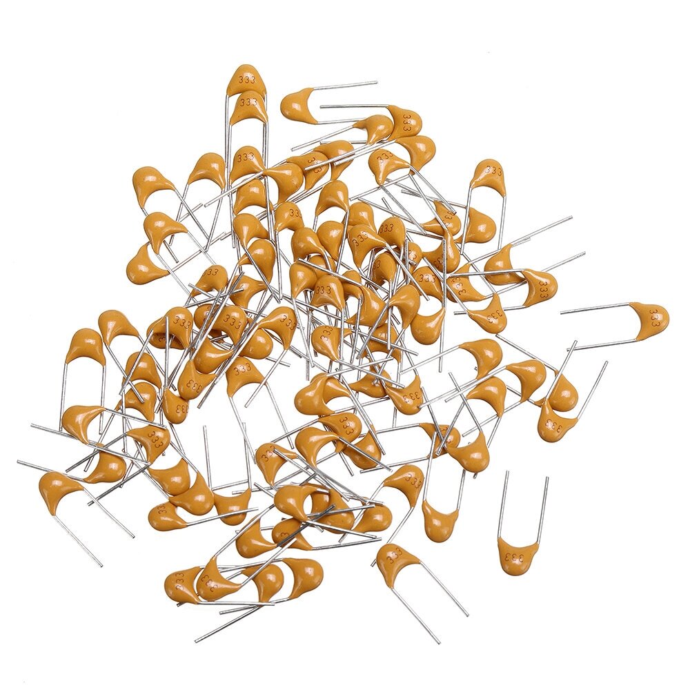 100шт 33NF 5.08MM 333 50V Многослойный монолитный конденсатор Керамический - наличие