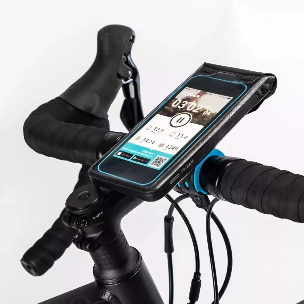 Регулируемый держатель для мобильного телефона на велосипед MTB Phone Mount Stand Bike, нескользящий крепеж для велосипе - распродажа