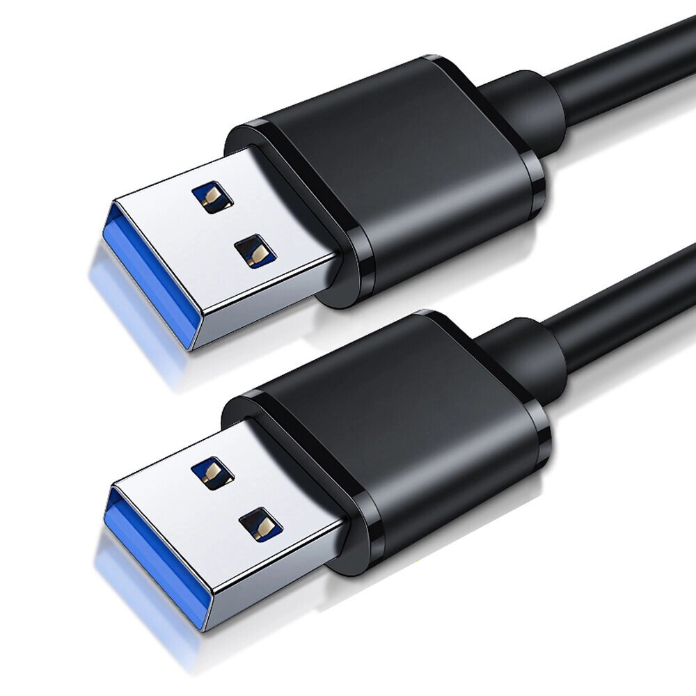 ESSAGER USB-кабель-удлинитель «папа-папа» USB3.0 Core Провод 0,5 м/1M/2 м длинный кабель для передачи данных для ноутбук - характеристики