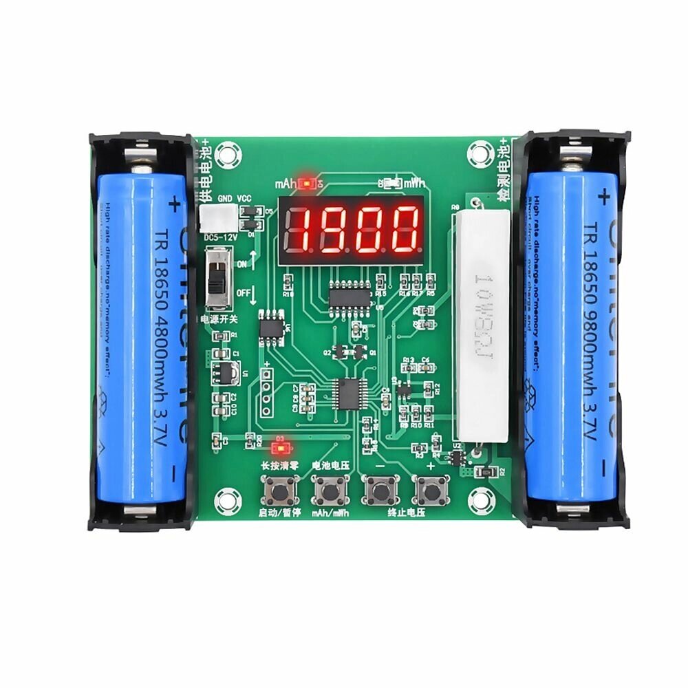 XH-M240 Батарея Тестер емкости мАч мВтч для 18650 Lithium Батарея Цифровой измерительный литиевый Батарея Тестер определ - выбрать