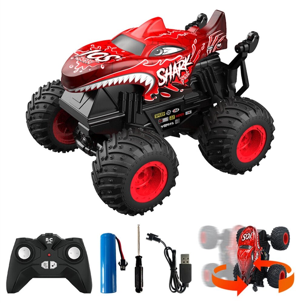 KYAMRC UJ99 1/20 2.4G 2WD Stunt RC Авто Светодиодный Танцующая музыка Вращение на 360 Внедорожники Дистанционное Управле - Андижан