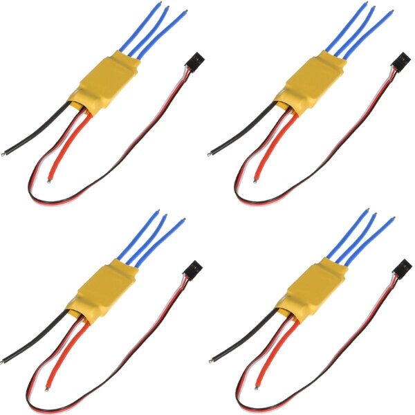 4X XXD HW30A 30A Бесколлекторный мотор ESC для самолета Квадрокоптер - обзор