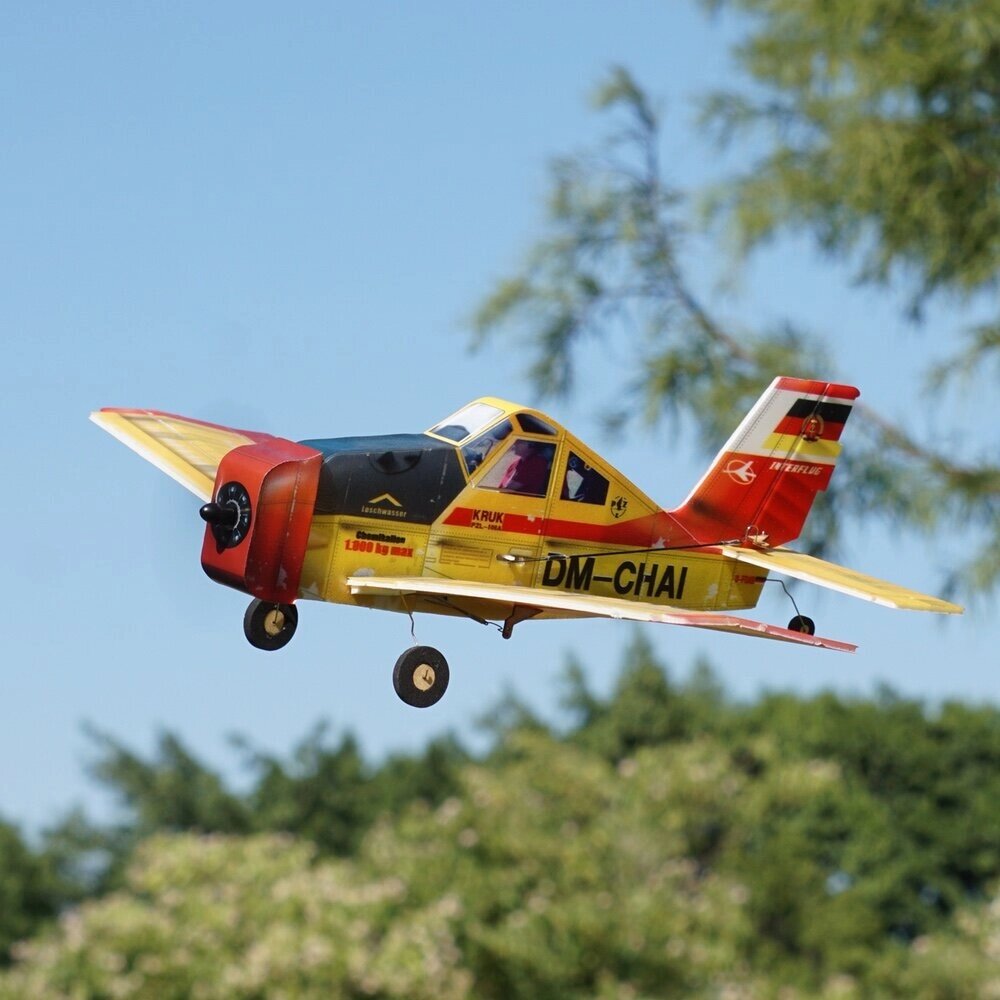 Минимум RC PZL-106 Q-Series 320 мм Размах крыльев KT Foam Mini RC Airplane KIT+Motor - заказать