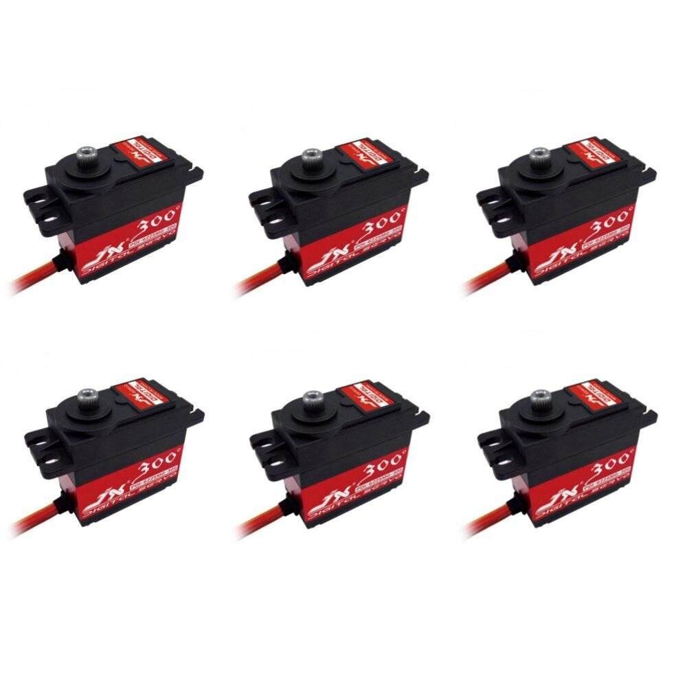 6PCS JX Servo PDI-6225MG-300 Градусов PDI-6225MG 25 кг Metal Gear Digital Сервопривод Для самолета RC - наличие