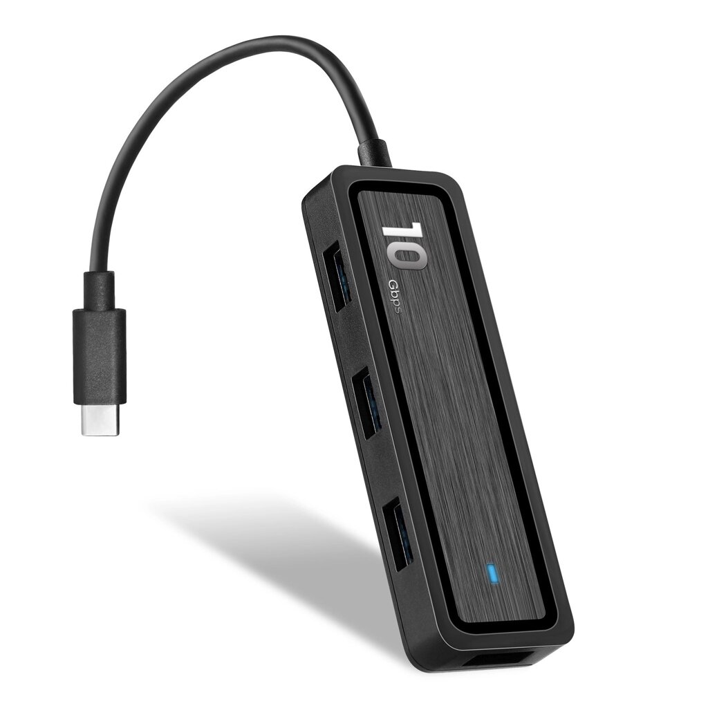 Pinrui 6 в 1 USB-концентратор 4-портовый расширитель USB3.1 Gen 2 с адаптером SD / TF Док-станция для ноутбука - характеристики