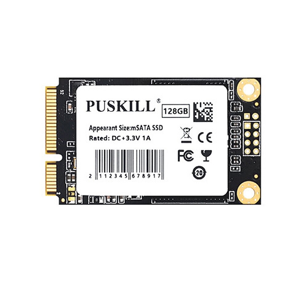 Твердотельные накопители PUSKILL MSATA 128 ГБ / 256 ГБ / 512 ГБ 520 МБ / с. Покрытие жесткого диска для настольного ноут - выбрать