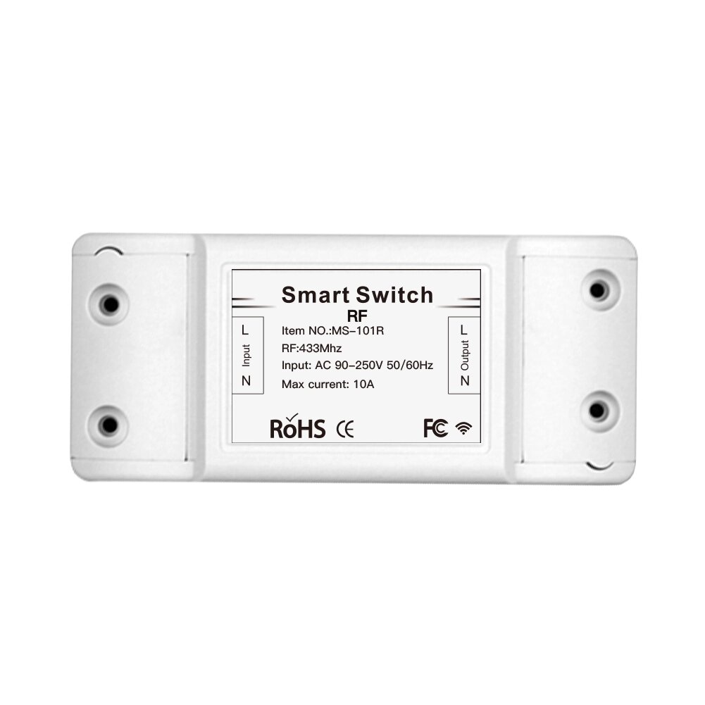 Mouehouse RF433 Smart Light Switch Timer RF Дистанционное Управление поддерживает кодировку 1527 - заказать