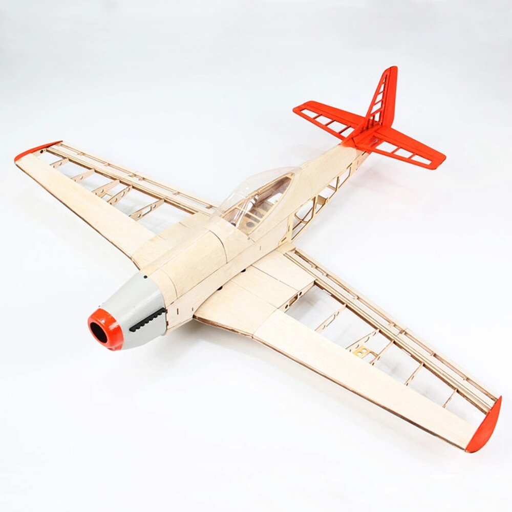 JWRC P-51 Mustang 1000 мм Размах крыла из пробкового дерева RC Самолет Warbird KIT - заказать