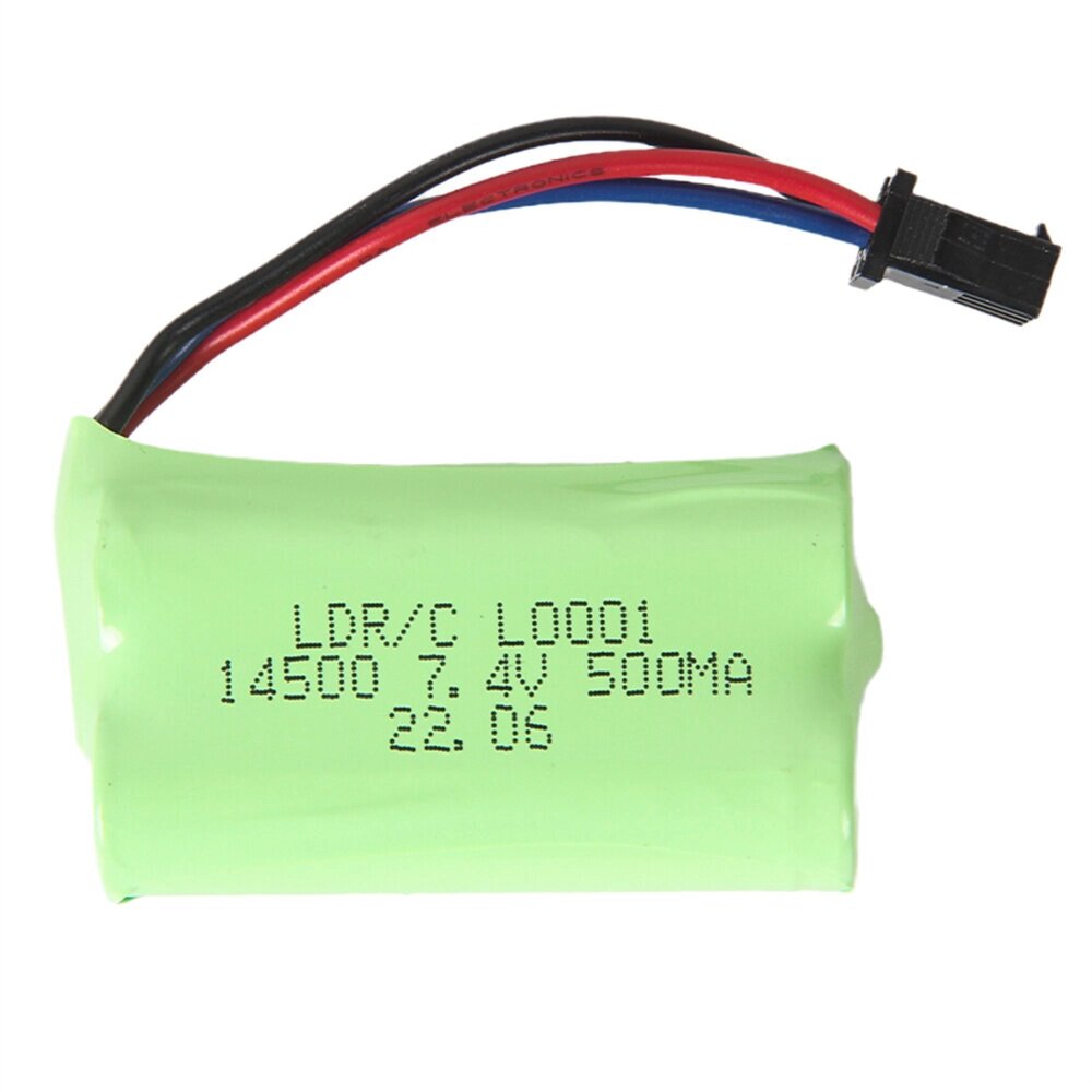 LDRC A86 A86P 1/18 RC Авто Запасной 7,4 В 500 мАч 2S Li-ion Батарея SM Plug LA0001 Модели для дрифта Запчасти Аксессуары - скидка