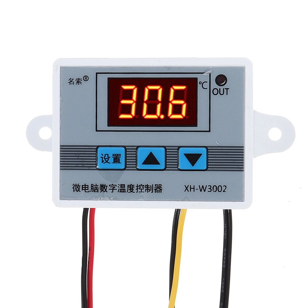 XH-W3002 Micro Digital Thermostat High Precision Temperature Control Switch Heating and Cooling Accuracy 0.1 - Андижан