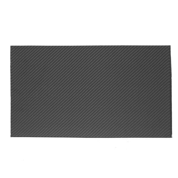 420x250x0.4mm Carbon Fiber Plate Black 3K Twill Matte Panel Sheet Board - акции