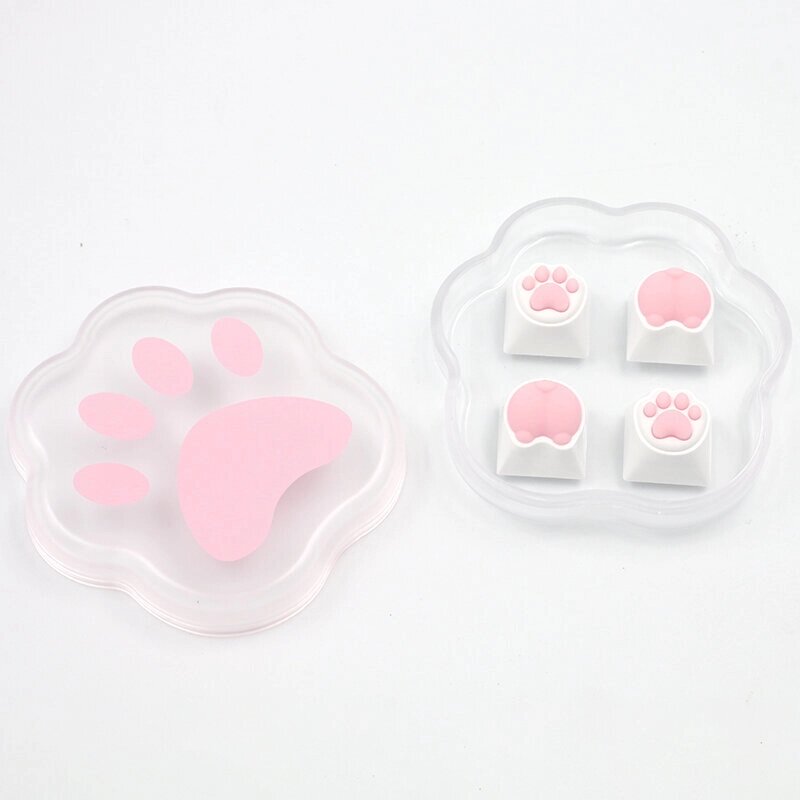 Кепка Cat Paws Corgi Soft Силиконовый Для Cherry Mx Switch Механический Клавиатура ABS Keycaps с животными - скидка