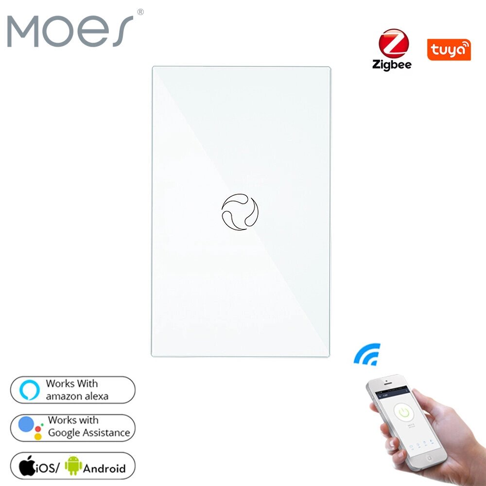 Moe. House Tuya Smart Zigbe Boiler Switch Water Нагреватель APP Дистанционное Управление Настройка расписания Голосовое уп - распродажа