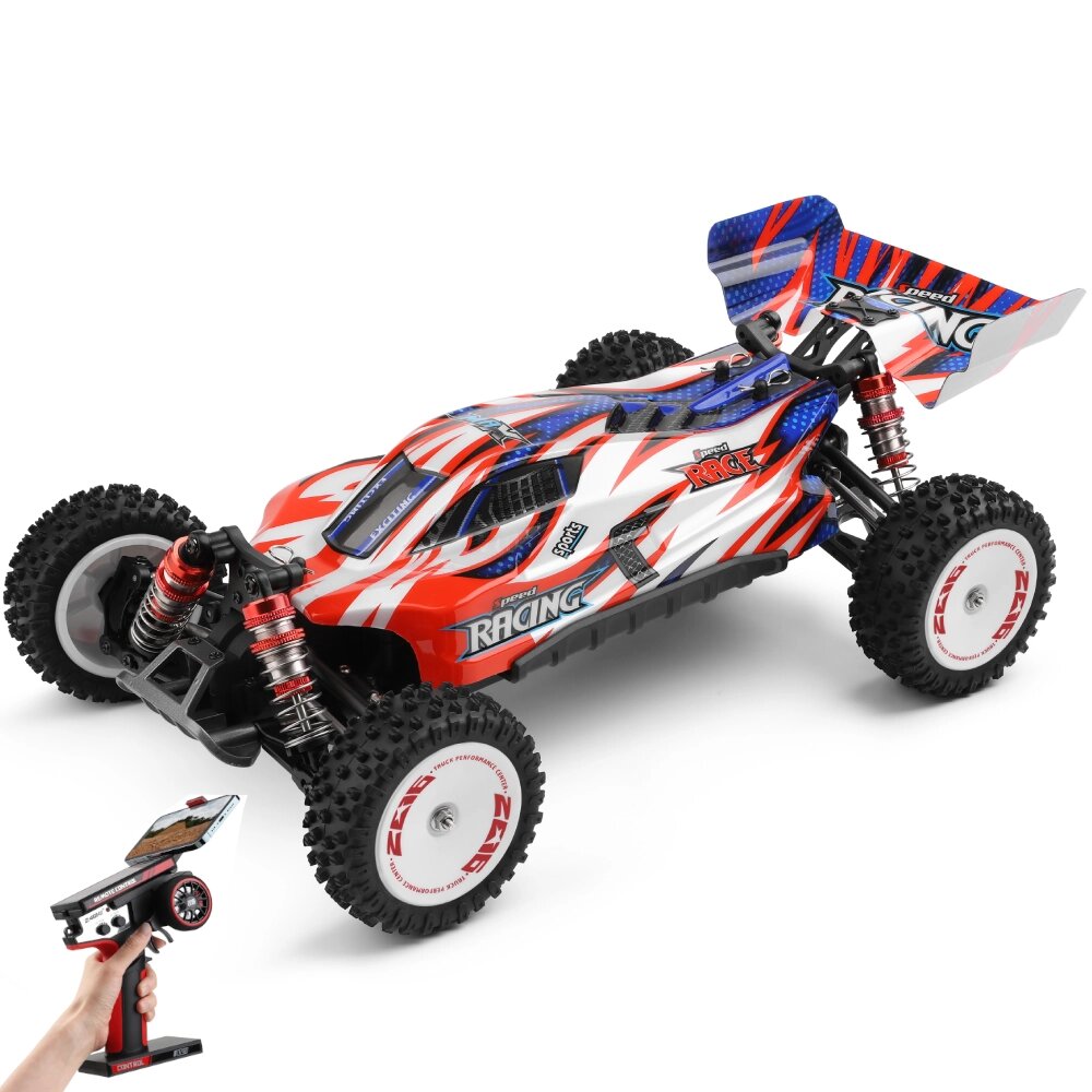 Wltoys 124008 RTR 1/12 2.4G 4WD 3S Бесколлекторный RC Авто 60 км/ч внедорожный альпинистский высокоскоростной грузовик п - розница