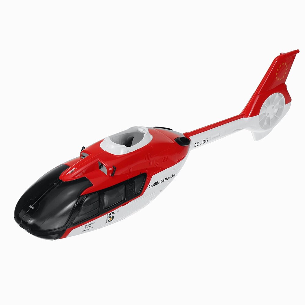 Eachine E135 2.4G 6CH Direct Drive Dual Бесколлекторный Flybarless RC Вертолет Spart Part Фюзеляж - особенности