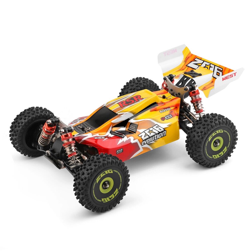 Wltoys 144010 1/14 2.4G 4WD High Speed Racing Brushless RC Car Vehicle Models 75km/h - интернет магазин