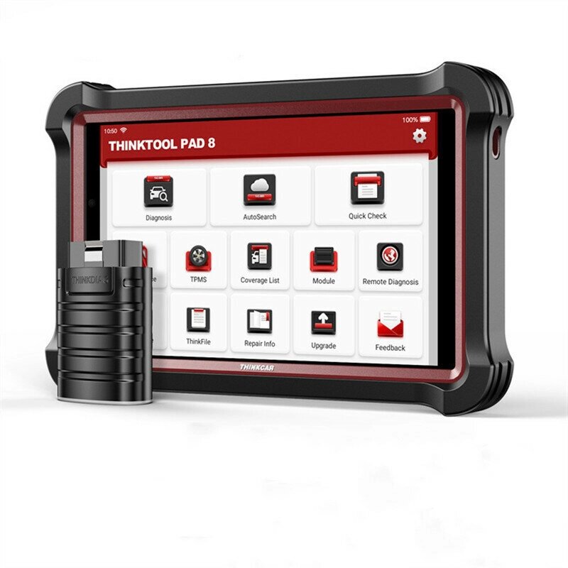 THINKCAR THINKTOOL PAD8 OBD2 12V Автомобильный диагностический инструмент Сброс масла Сканер автомобиля Звездная диагнос - распродажа