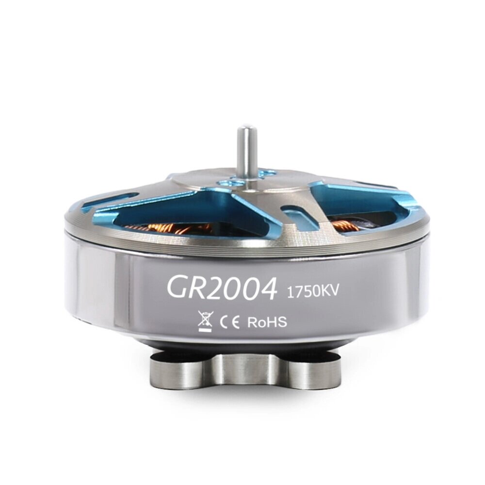 GEPRC GR2004 2004 1750KV 2-6S / 2550KV 2-4S вал 1,5 мм / 2150KV 4S / 3150KV 6S бесколлекторный мотор для cinelog35 HD зу - наличие