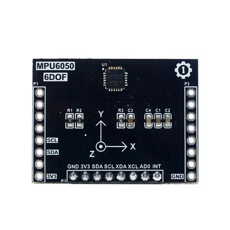 01Studio MPU6050 Senor Modul 6DOF 3-осевой гироскоп и 3-осевой акселерометр Micropython Development Doard Pyboard - Узбекистан