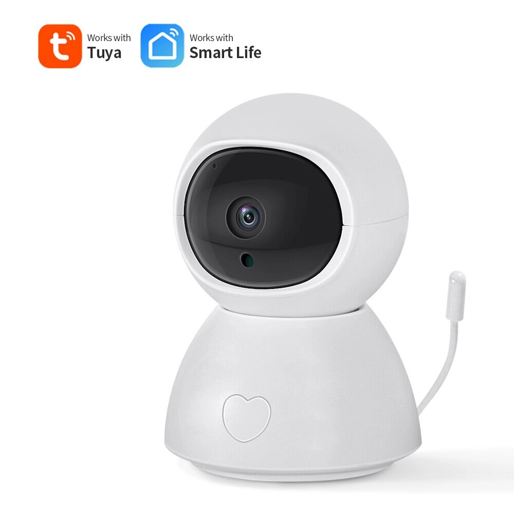 Tuya Smart Baby Монитор 1080P HD 2.4G Wirelss камера Обнаружение движения Обнаружение температуры Ночное видение Двустор - сравнение