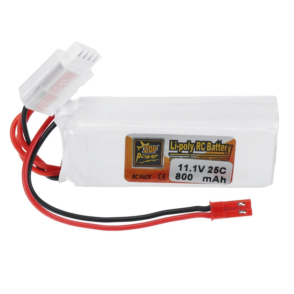 ZOP power 11.1V 800mah 25C 3S lipo батарея разъем JST для RC дрон - опт