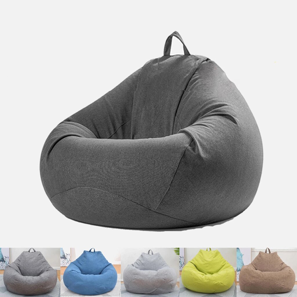 Extra Large Bean Сумка Чехол на стул Ленивый диван Cover Indoor На открытом воздухе Game Seat Bean. Сумка - заказать