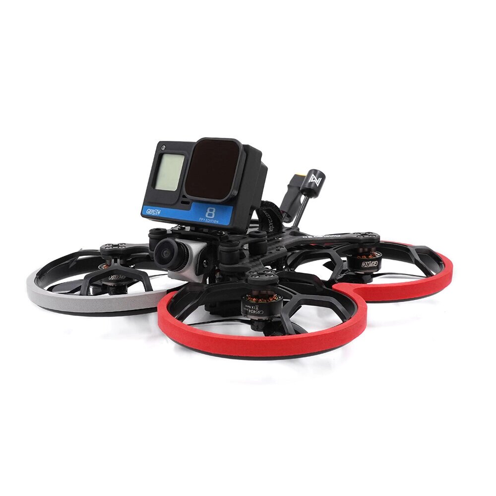 GEPRC cinelog30 HD менее 250 г 126 мм 4S 3 inch FPV racing дрон BNF C F4 AIO 35A ESC runcam link wasp digital system - особенности