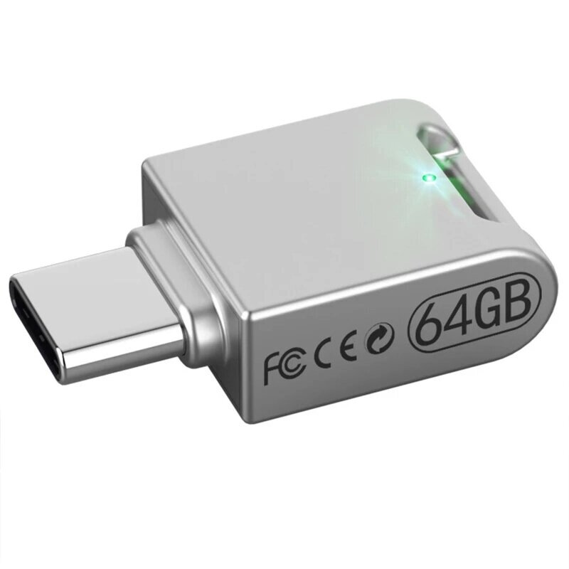 ЮТАЙ C12 64GB Тип-c и USB3.0 Flash накопитель OTG USB-c Ручка накопитель для телефона, планшета, ноутбука - распродажа