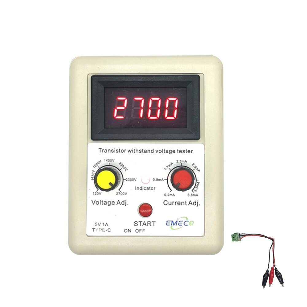 110–2600 В IGBT Тестер напряжения транзистора Диод MOS Триодный цифровой вольтметр Тестирование Инструмент Тестер выдерж - отзывы