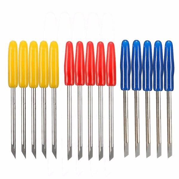 5pcs 30/45/60 Degree Engraving Machine Blades Cutter for CB09 Vinyl Cutter Plotter - интернет магазин