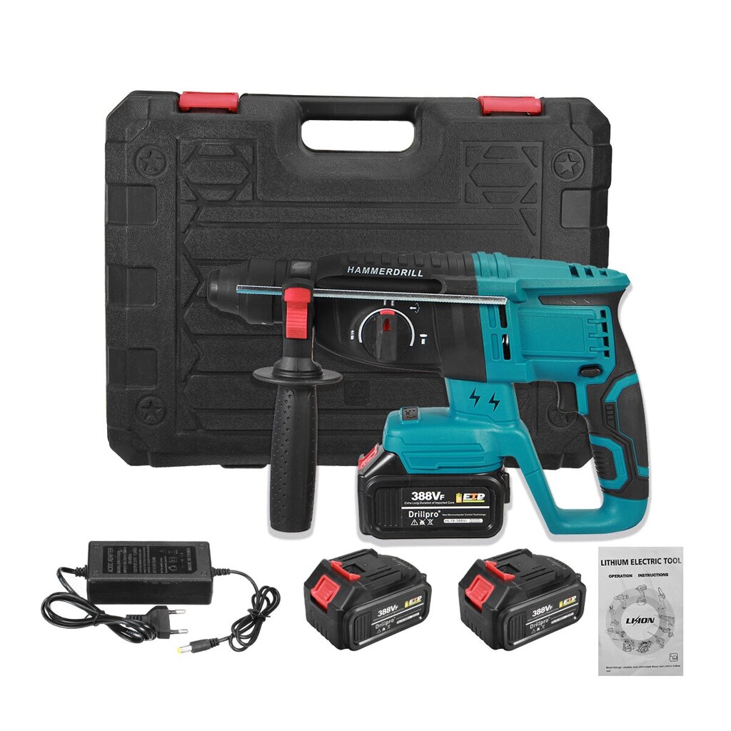 Brushless Cordless Electric Rotary Hammer Bare For Makita 18V Battery - выбрать