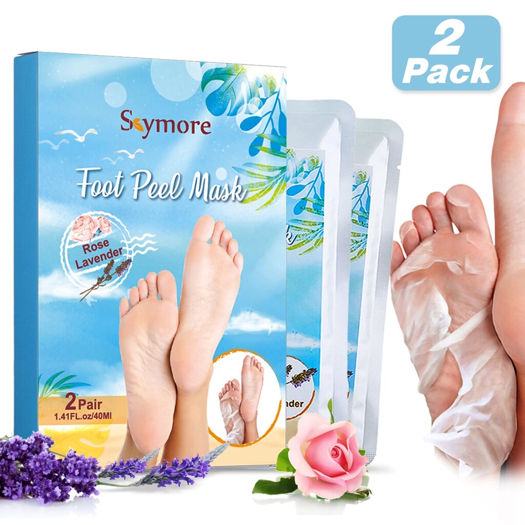 Skymore Foot Peel Маска Отшелушивающий каллус, отшелушивающий мозоли и мертвую кожу - Bangg