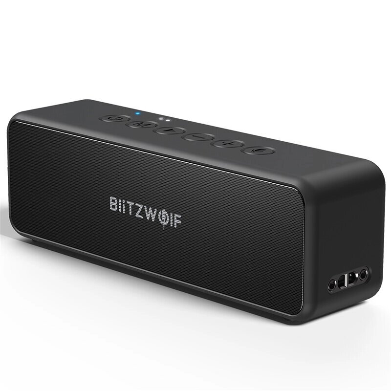 Blitz. Wolf BW-WA4 30 Вт Беспроводной динамик Портативный динамик Bluetooth Двойные драйверы Бас TWS Стерео IPX6 Водонепр - розница