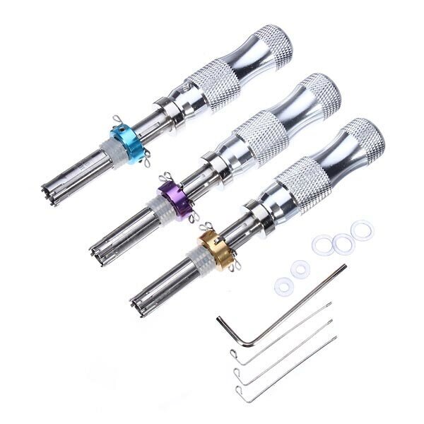 DANIU 3Pcs Tubular 7 Pins Замок Pick Инструмент Замок smith Инструмент Замок Pick Set - сравнение